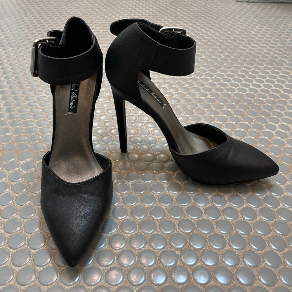 Elegant Black Y2K vintage Stiletto Heels